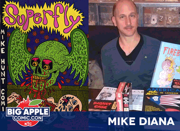 Mike Diana at Big Apple Comic Convention