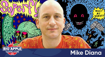 Mike Diana @ BIG APPLE CONVENTION, NYC, MARCH 11 - 12, 2017