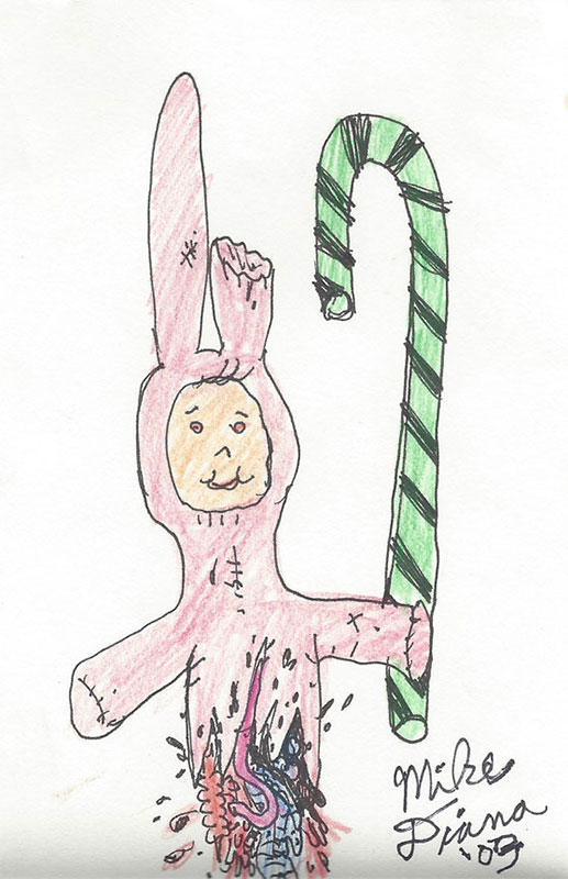 Candy Cane Rabbit