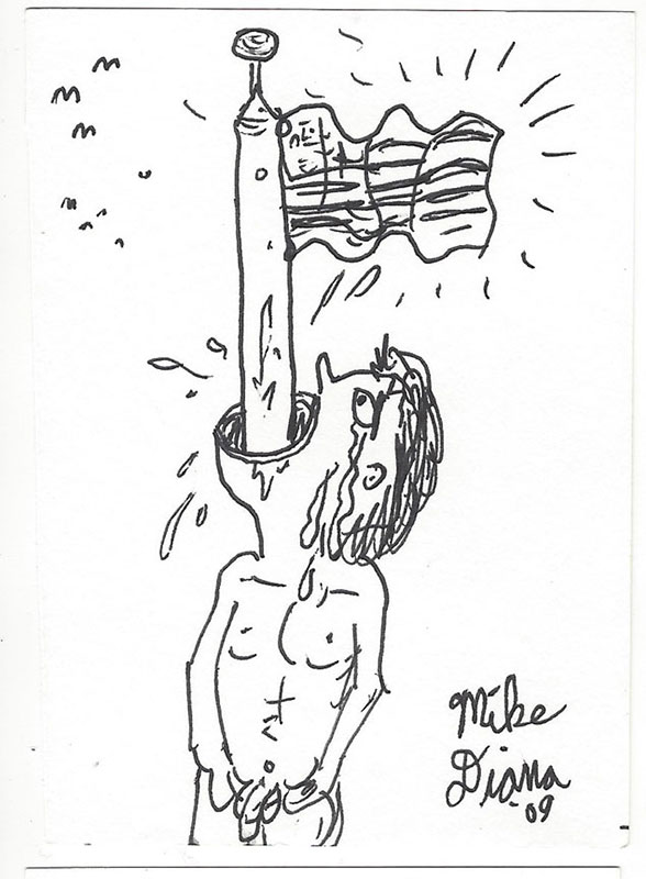 Flag Pole Dude