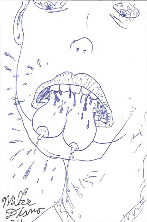 Mouth Boobs Mike Diana Comix Official