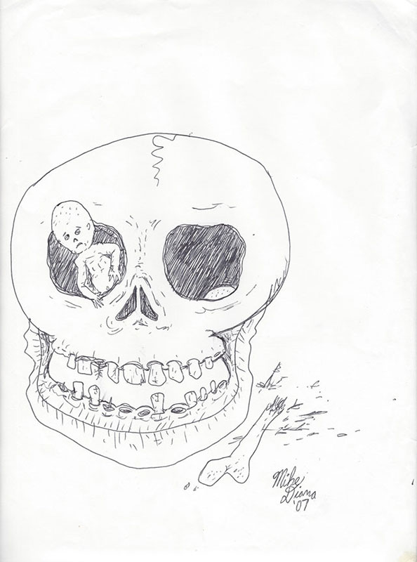 Skull With Baby