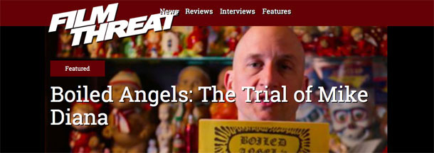 Reviews of Boiled Angels: The Trial Of Mike Diana