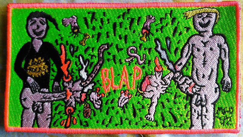 Stan and Chad Blap Patch by Mike Diana