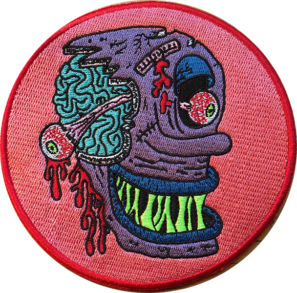 Happy Ugly Patch by Mike Diana