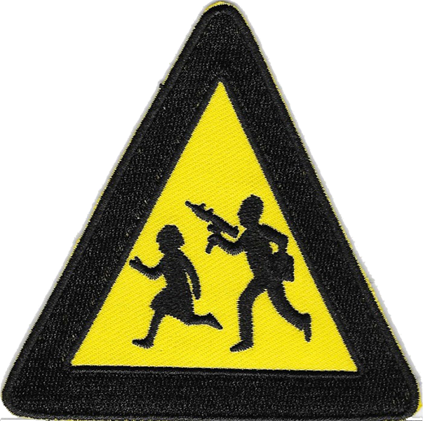 School Crossing Patch by Mike Diana