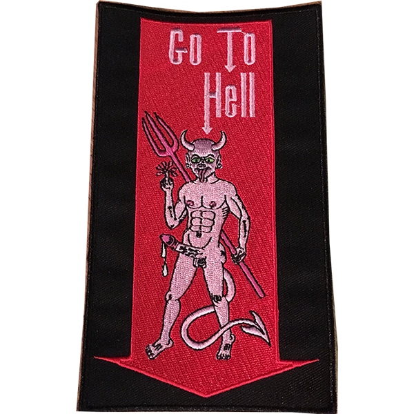 Go To Hell Patch by Mike Diana