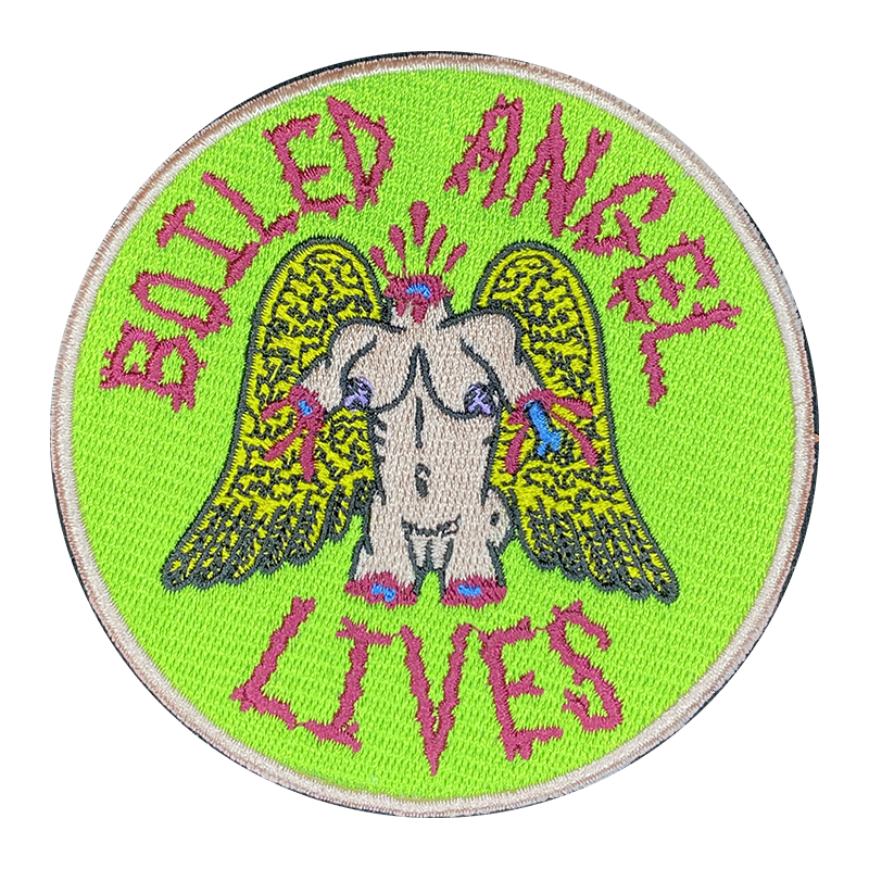 Boiled Angel Lives Patch by Mike Diana