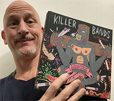 Mike Diana and KILLER BANDS book from Blackhouse Records