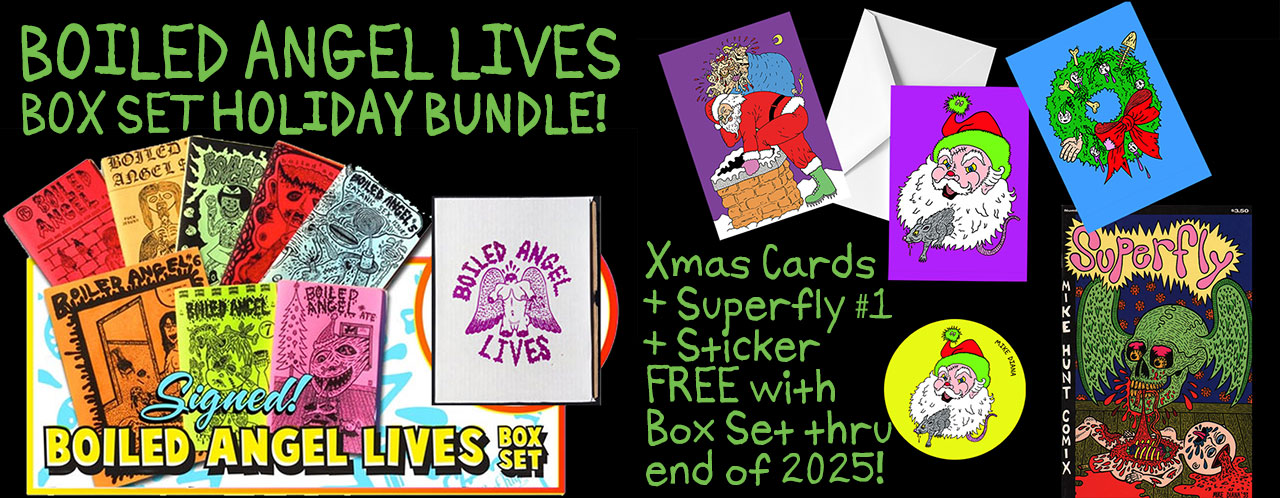 Mike Diana's Boiled Angel Lives Holiday Bundle Mike Diana's Boiled Angel Lives Holiday Bundle